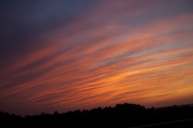 ohio sunset ohio sunset